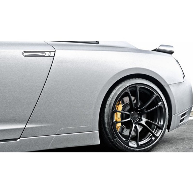 Film Aluminium Brossé 3D Pour Voiture - RT Prime - Pose Sans Bulles - Déco Carrosserie